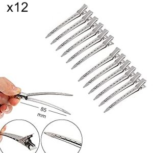 Set Pinza Metalica 8.5cm.  - 12u. - Ch85239