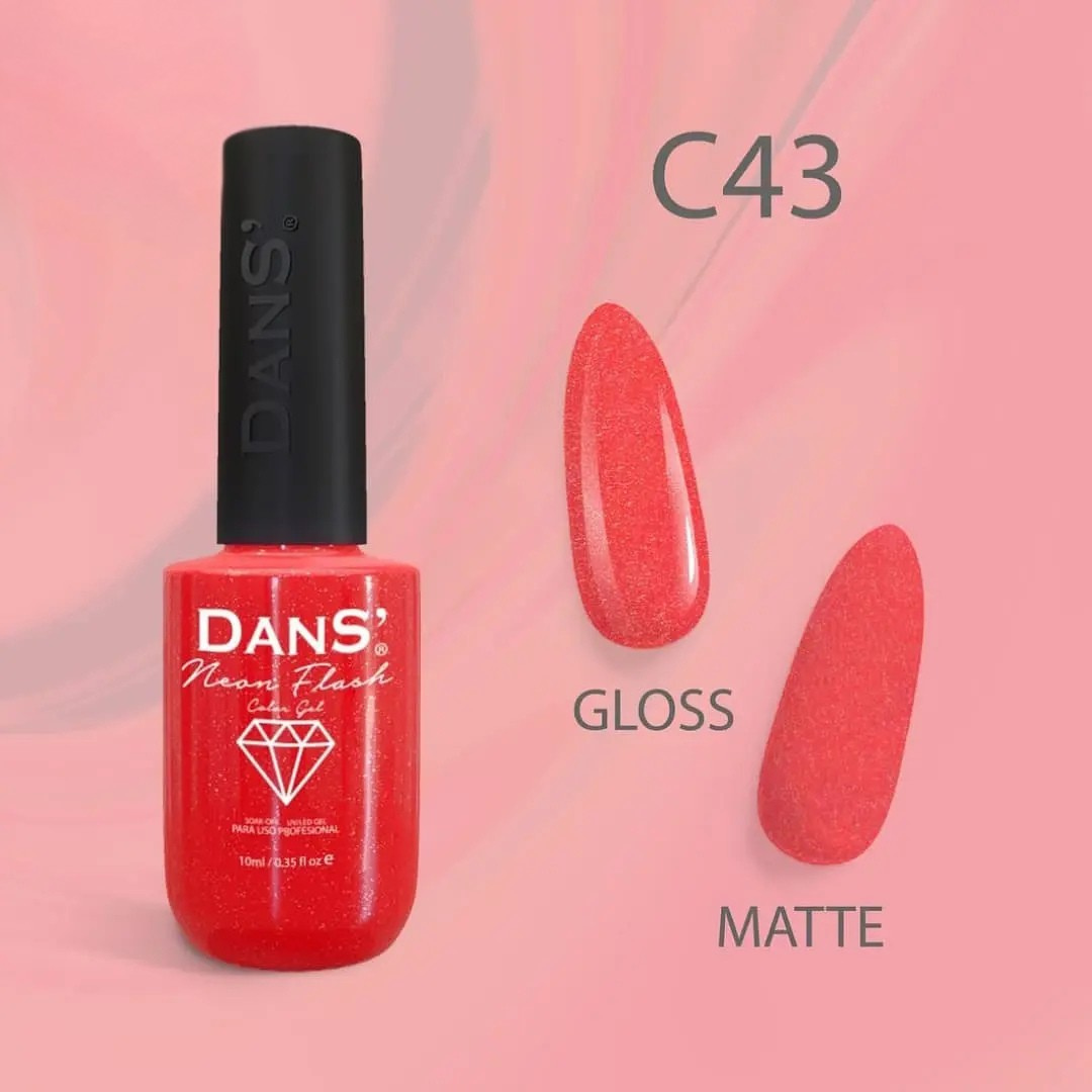 Dans Esmalte Gel 10ml. - Neon Flash C43