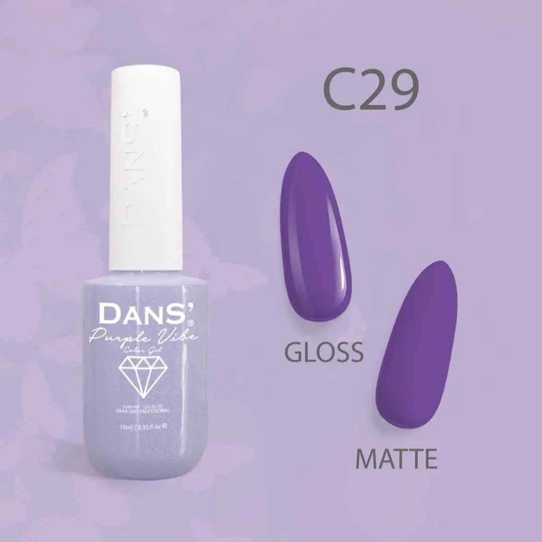Dans Esmalte Gel 10ml. - Purple Vibe C29