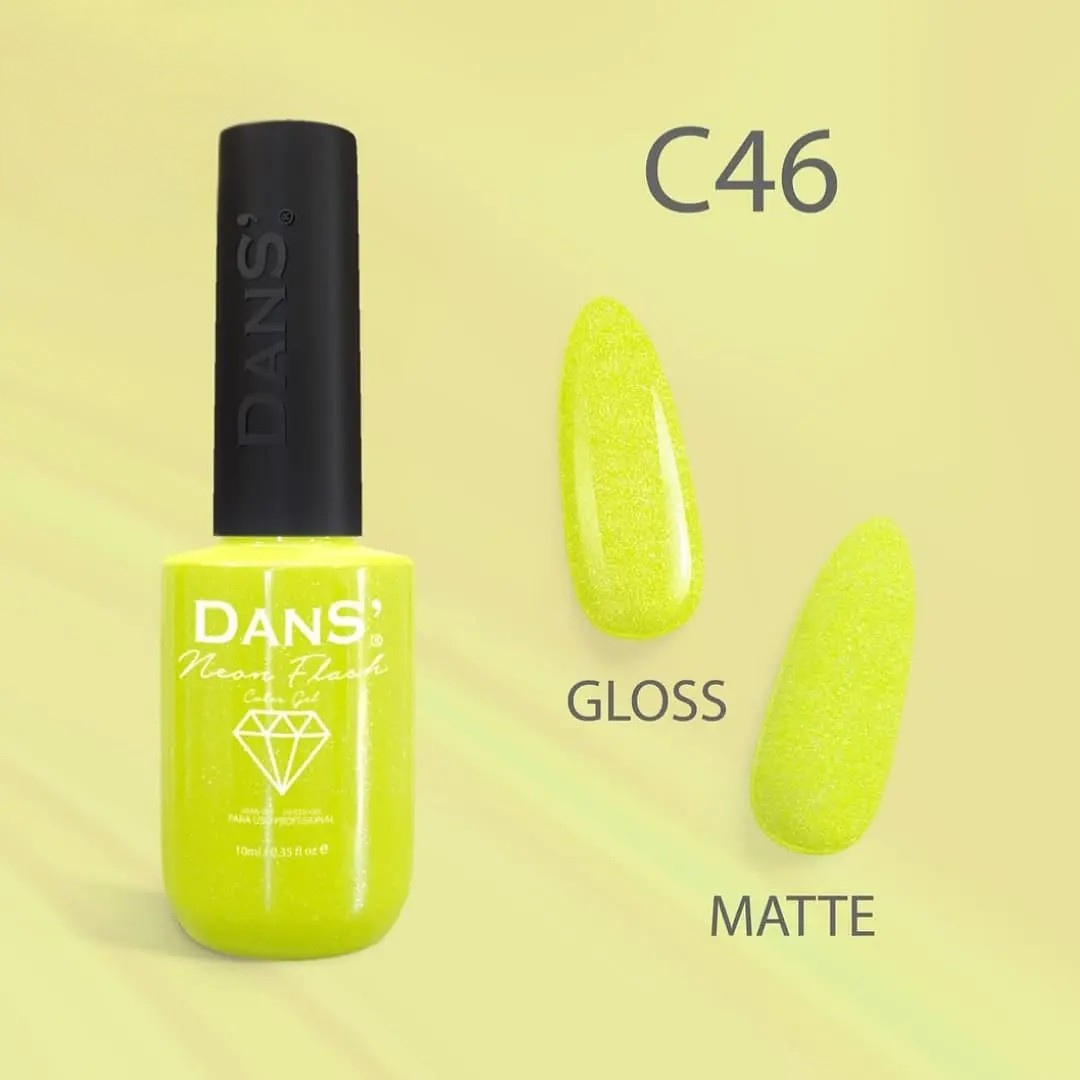 Dans Esmalte Gel 10ml. - Neon Flash C46