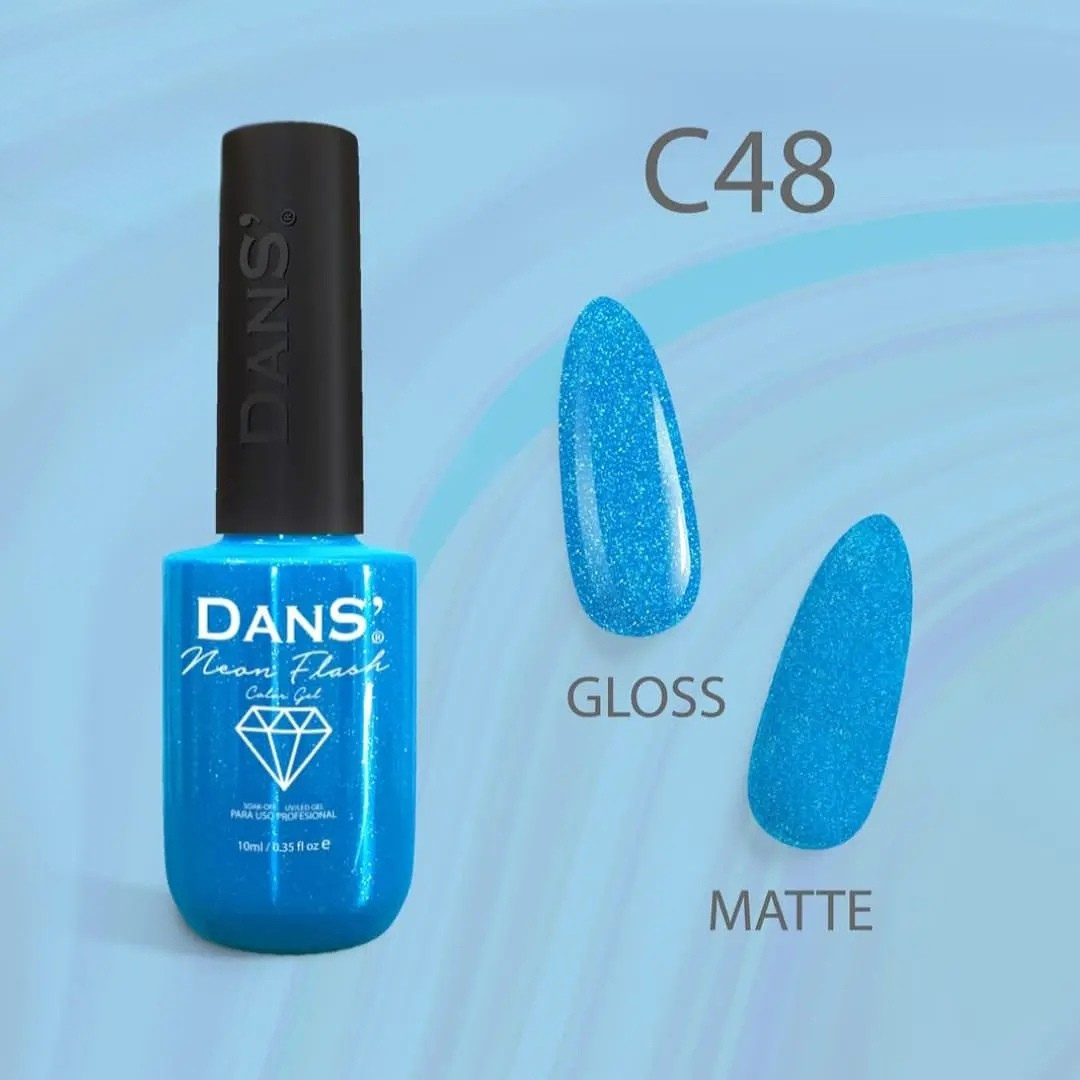 Dans Esmalte Gel 10ml. - Neon Flash C48