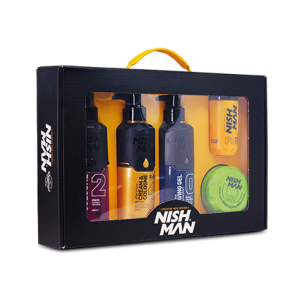 Nishman Black Kit Para Regalo 5pcs