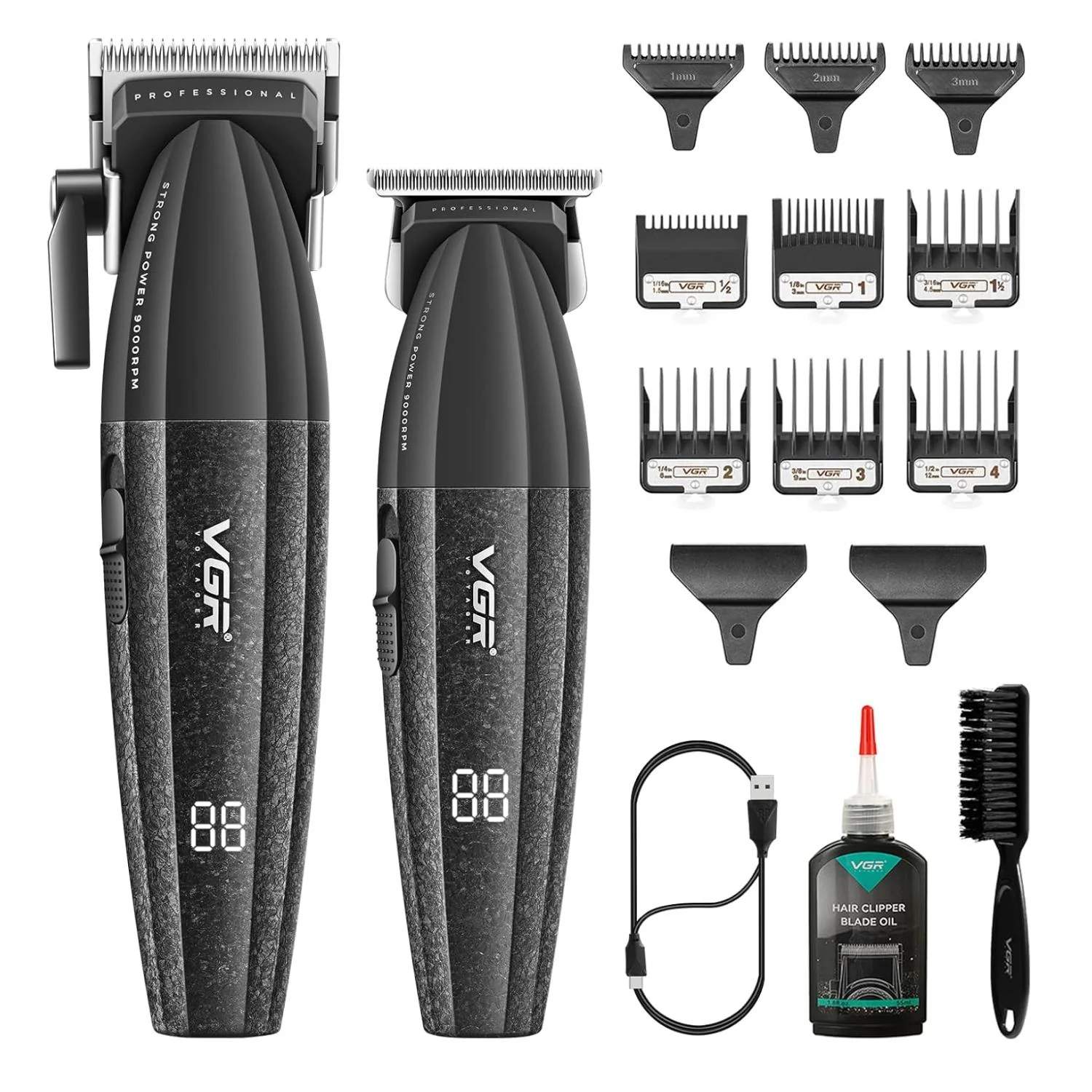 Combo Maquinas Vgr Pro Clipper Y Trimmer V-640 - Imagen 2