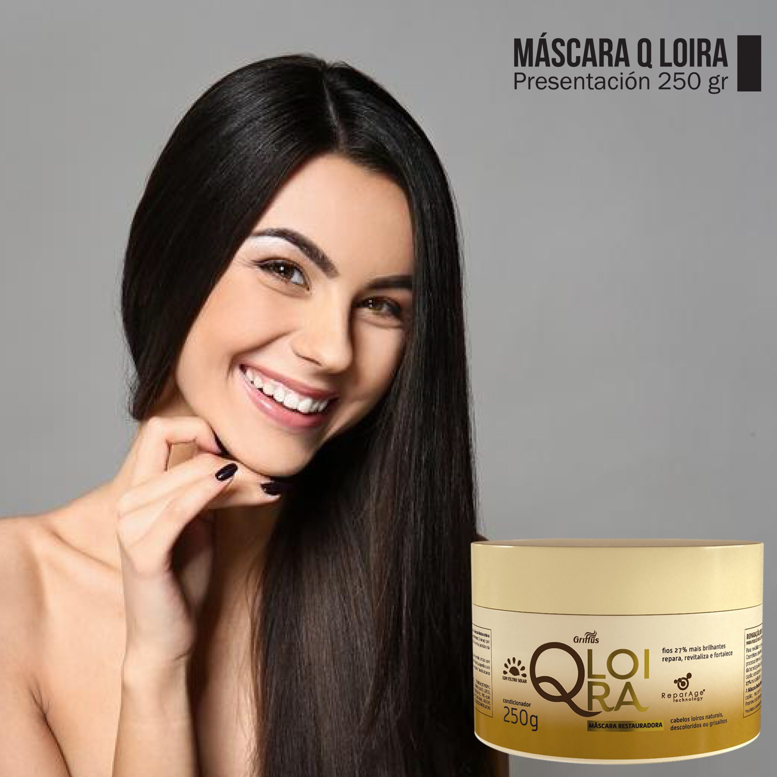 Griffus Mascara Restauradora Qloira 250gr - Imagen 3