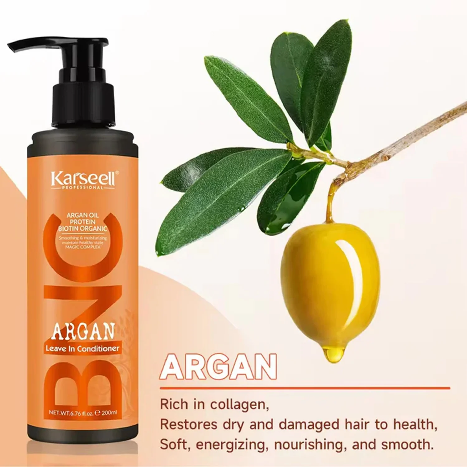 Karseell Acond. Sin Enjuegue De Argan - 200ml - Imagen 3