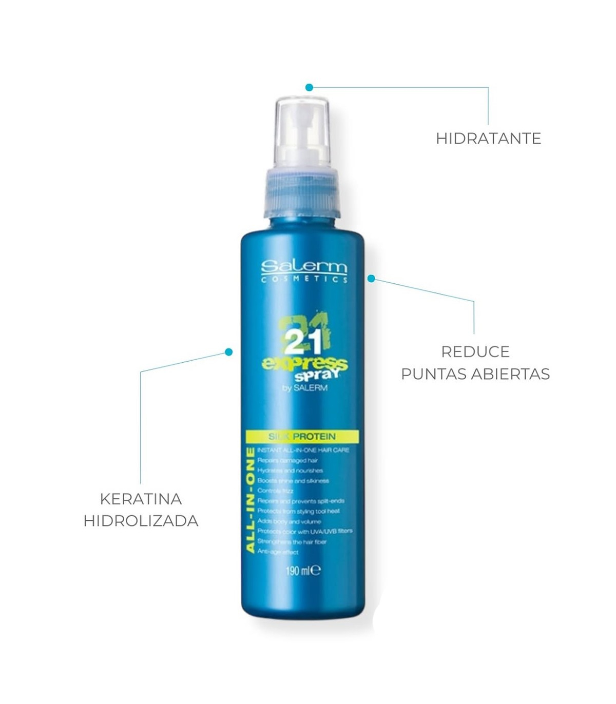 Salerm 21 Express Spray 190ml - Imagen 2