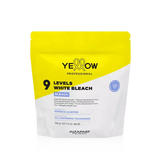 Yellow Polvo Decolorante 9 Tonos 500grs