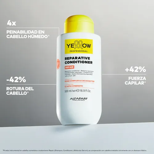 Yellow Acondicionador Repair 500ml - Imagen 3