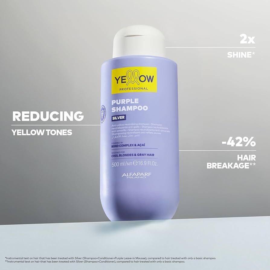 Yellow Shampoo Purple 500ml - Imagen 2