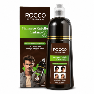 Rocco Shampoo Cubre Canas Cafe 500ml