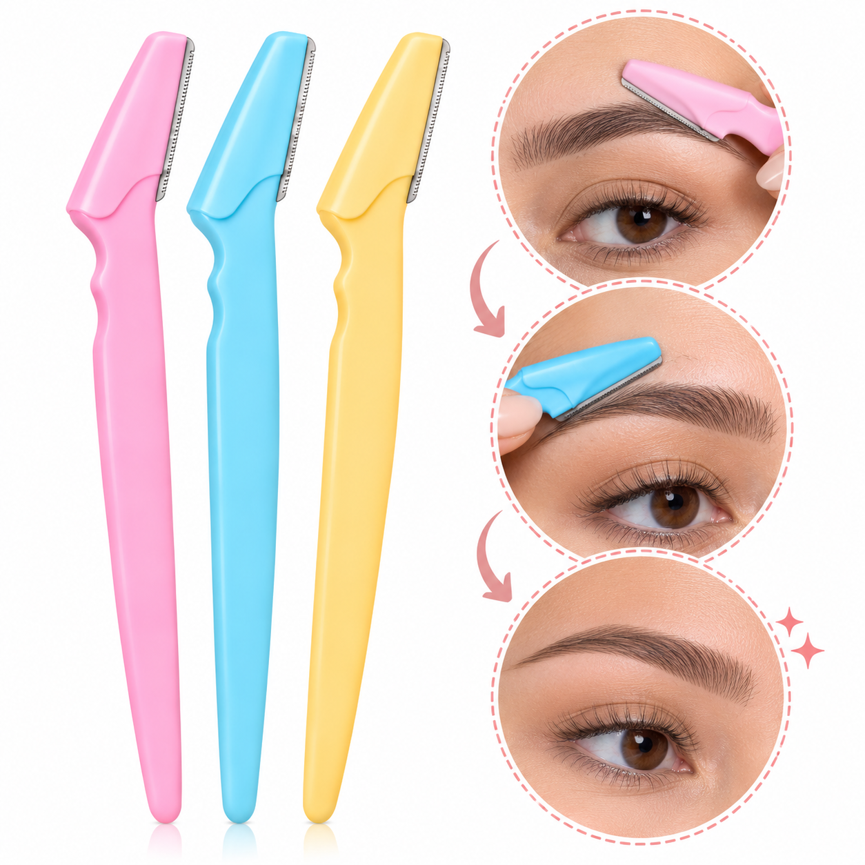 Set Navajin De Cejas 14.5cm X 3pcs. - 14195
